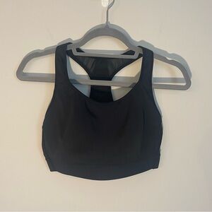 Athleta Hustle Bra Black Size M